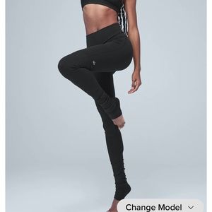 Alo yoga high waist goddess legging black xs